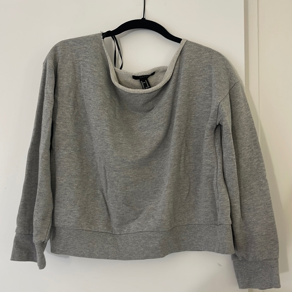 Forever 21 Off the Shoulder Sweatshirt